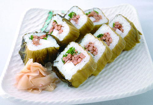 元祖日田名物「たか菜巻」by彌助すし。