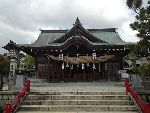 風治八幡宮。