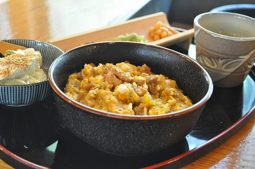 豊のしゃも親子丼膳