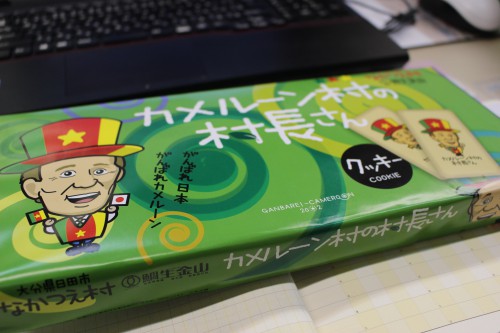 カメルーン村の村長さん
