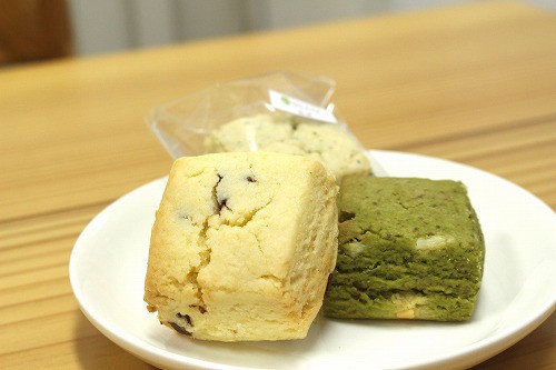チョコプレーン・抹茶ミルク・紅茶です。