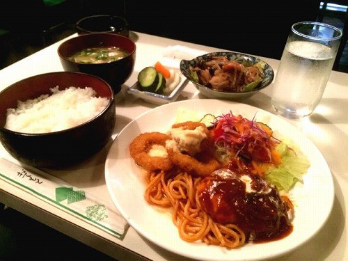 ローマ定食 / 580円 (非常に安い!)