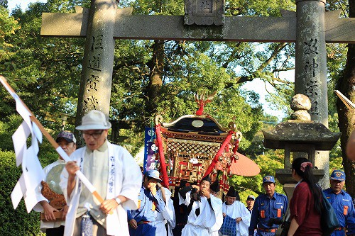 お下り神輿、とても見応えがありました!