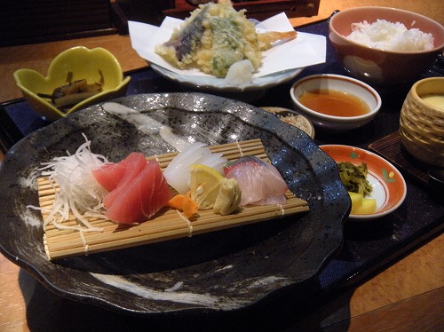 天ぷらランチ
