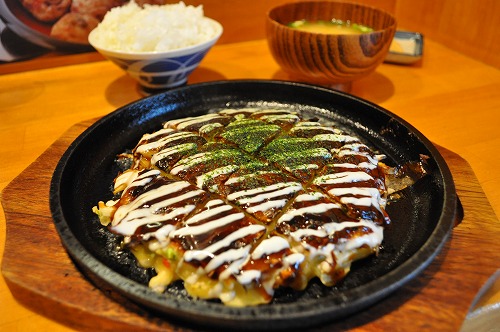 焼き平ランチお好み焼き