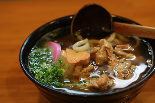 中津江うどん / 680円