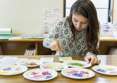 お手軽押し花体験