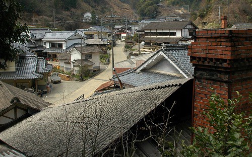 小鹿田焼の里