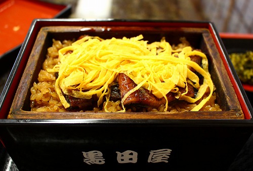 うなぎのセイロ蒸し(上) / 2,400円