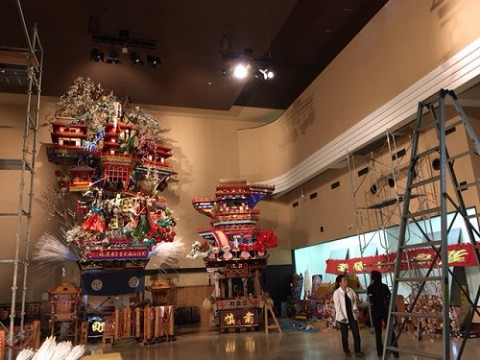5基あった山鉾会館が、現在2基に