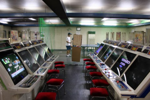 ゲームコーナー。安心感が漂います。