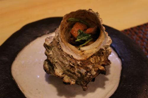 「サザエの壷焼き」
