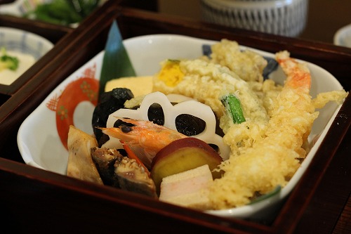 彩り豊かな揚げ物