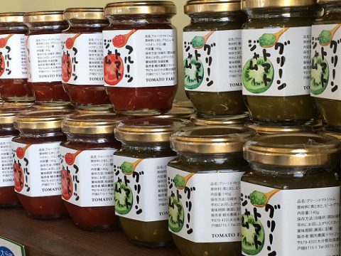 トマトジャム(赤・青) / 500円(税別)