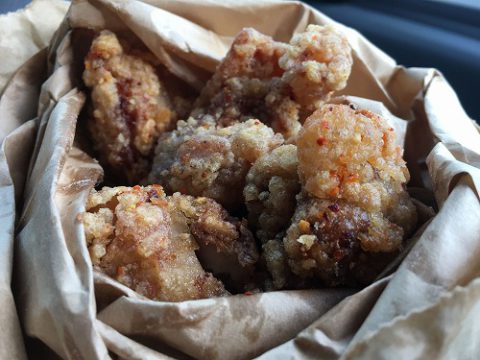 柚子ごしょう風味からあげ / 一袋500円(250g)