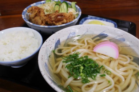 うどん定食 / 850円